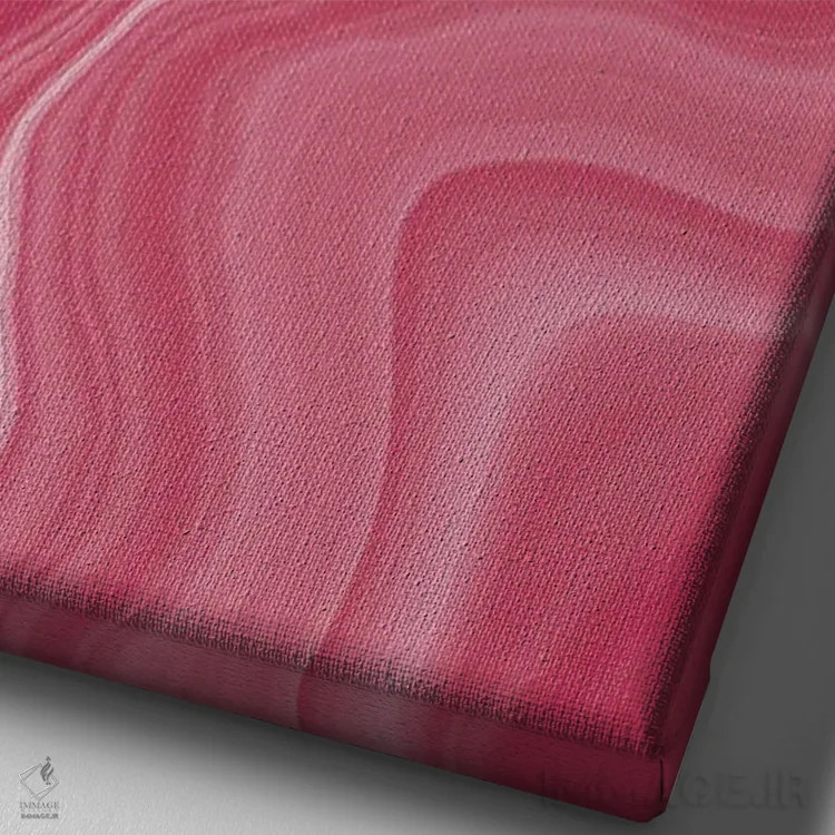 تابلو رویای عقیق ماجنتا ویوا مایع اثر هنر آنیتا و بلا - نمای نزدیک بافت بوم