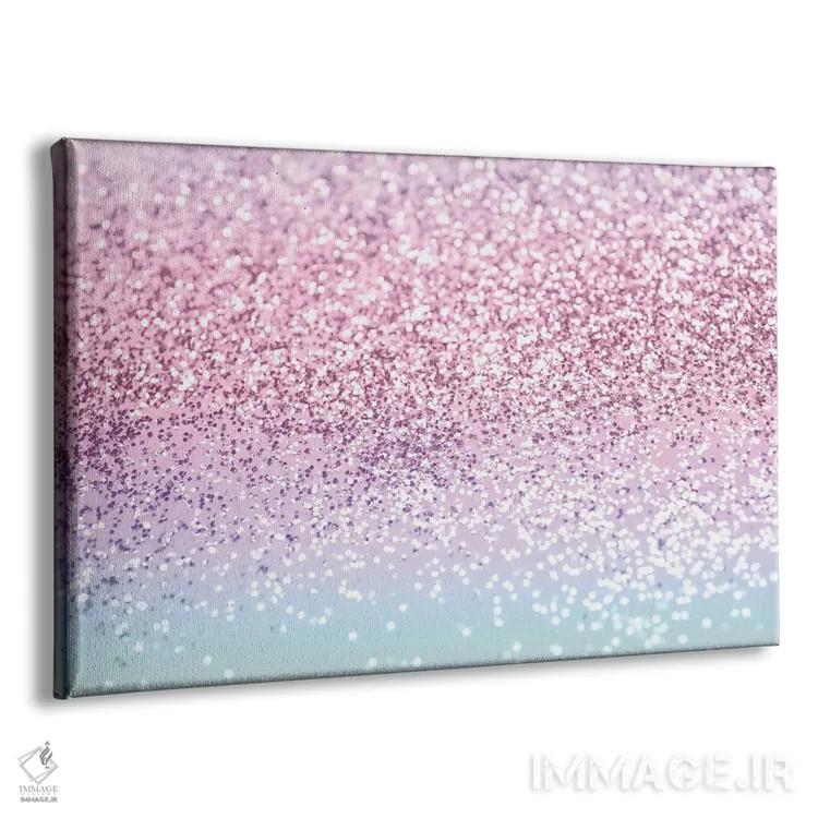 تابلو درخشش دختران تکشاخ (درخشش مصنوعی) اثر هنر آنیتا و بلا - نمای پرسپکتیو محصول