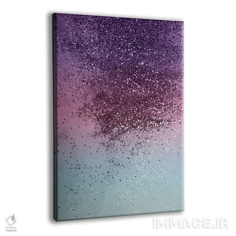 تابلو درخشش دختران تکشاخ ویآیبی (درخشش مصنوعی) اثر هنر آنیتا و بلا - نمای پرسپکتیو محصول
