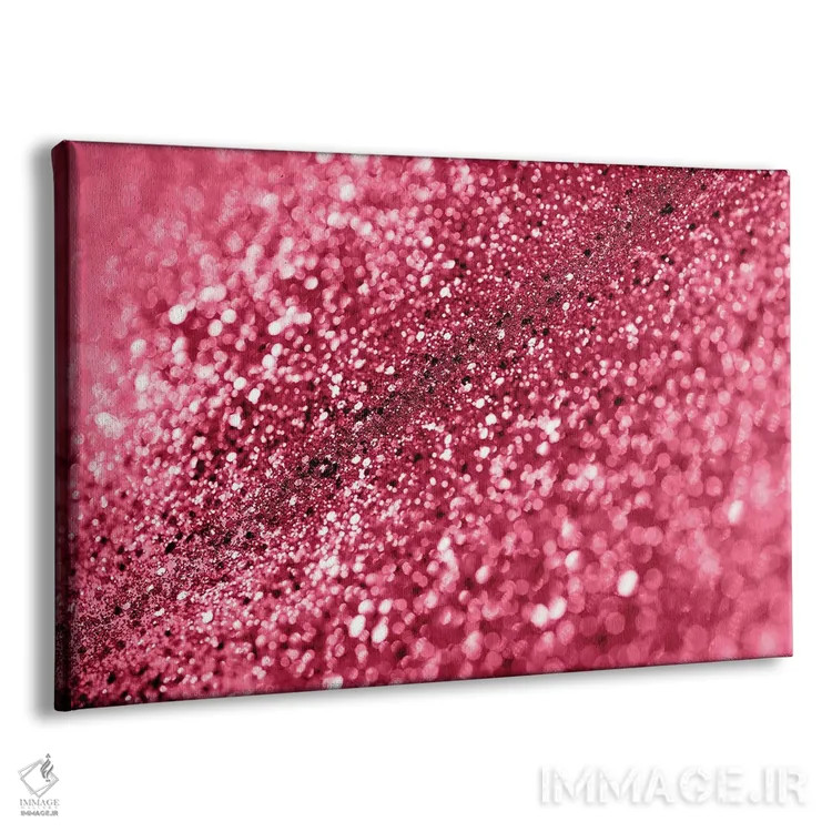 تابلو درخشش بوکه ماجنتا ویوا (درخشش مصنوعی) اثر هنر آنیتا و بلا - نمای پرسپکتیو محصول