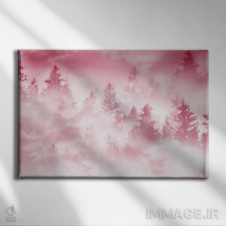 تابلو رویای جنگل ماجنتا ویوا اثر هنر آنیتا و بلا - نمای روبهرو روی دیوار
