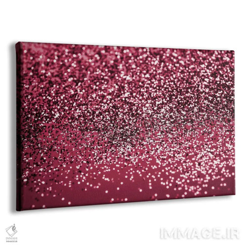 تابلو درخشش خانم ماجنتا ویوا اثر هنر آنیتا و بلا - نمای پرسپکتیو محصول