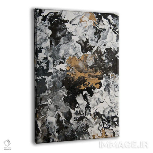 تابلو شکوه انتزاعی مرمر اکریلیک یک اثر هنر آنیتا و بلا - نمای پرسپکتیو محصول