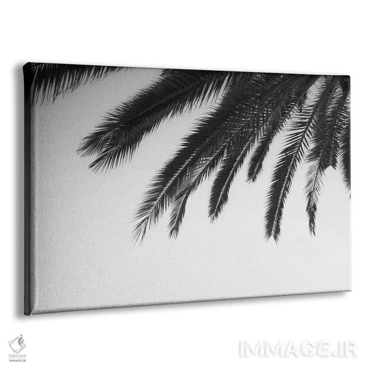 تابلو نخلهای رؤیایی دوم اثر هنر آنیتا و بلا - نمای پرسپکتیو محصول