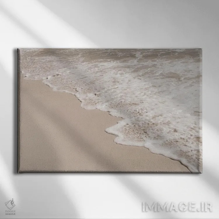 تابلو رویای کف دریا کارائیب دوم اثر هنر آنیتا و بلا - نمای روبهرو روی دیوار