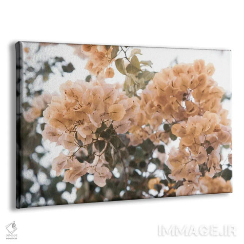 تابلو رویای گل کاغذی اثر هنر آنیتا و بلا - نمای پرسپکتیو محصول