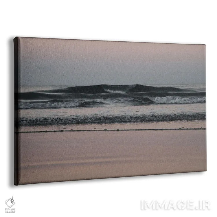 تابلو امواج رؤیایی اقیانوس اطلس چهارم اثر هنر آنیتا و بلا - نمای پرسپکتیو محصول