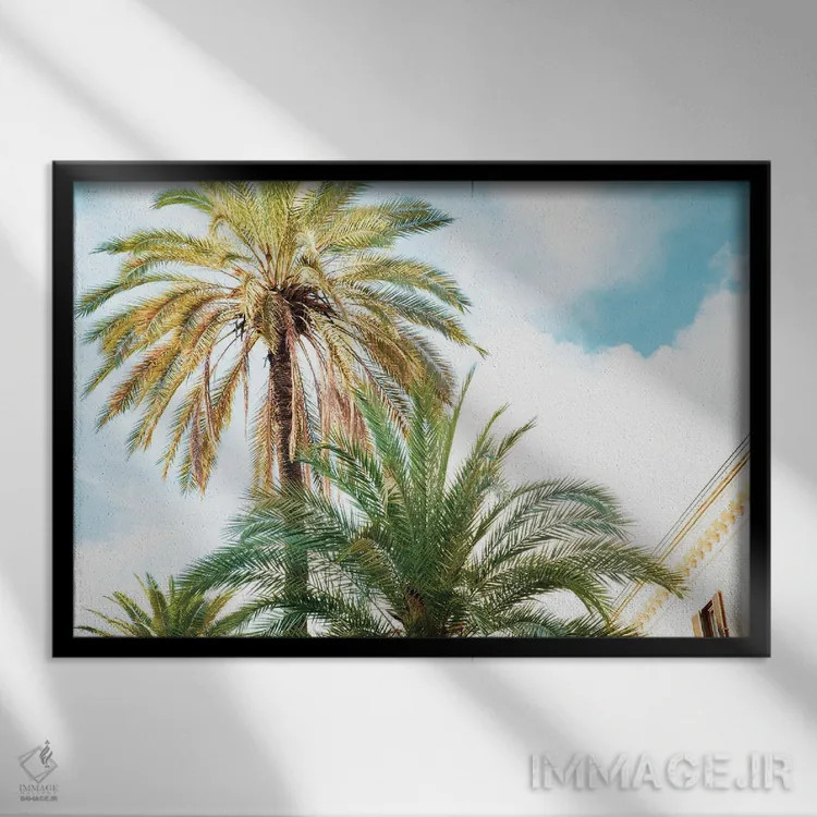 تابلو رم زیبا اثر هنر آنیتا و بلا - نمای قابدار مشکی