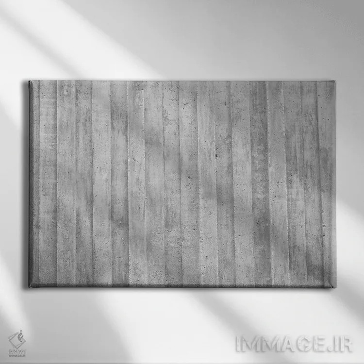 تابلو دیوار سنگی راهراه اثر هنر آنیتا و بلا - نمای روبهرو روی دیوار