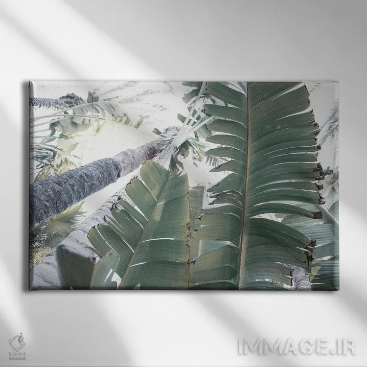 تابلو ظرافت جنگلی اثر هنر آنیتا و بلا - نمای روبهرو روی دیوار