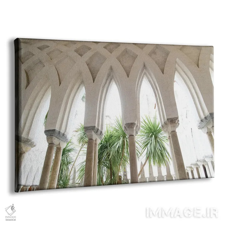 تابلو باغ دوموی آمالفی یک اثر هنر آنیتا و بلا - نمای پرسپکتیو محصول