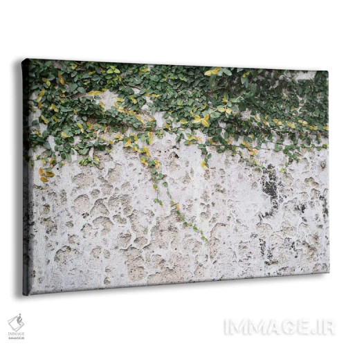 تابلو دیوار برگدار روستایی پوزیتانو یک اثر هنر آنیتا و بلا - نمای پرسپکتیو محصول