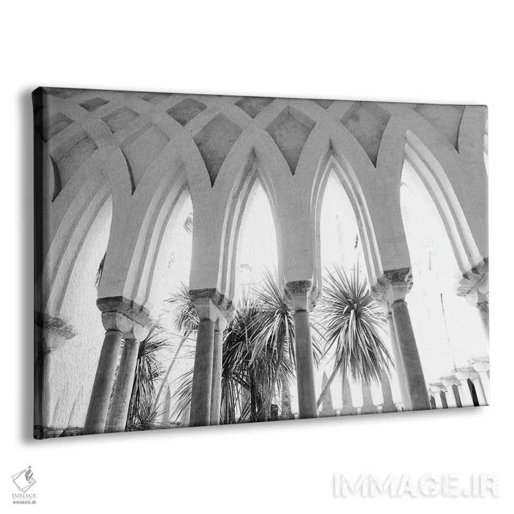 تابلو باغ دوموی آمالفی سه اثر هنر آنیتا و بلا - نمای پرسپکتیو محصول