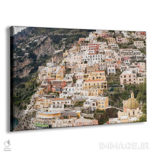 تابلو پوزیتانو زیبا شش اثر هنر آنیتا و بلا - نمای پرسپکتیو محصول