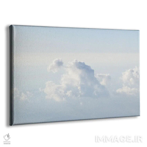 تابلو بالای ابرها یک اثر هنر آنیتا و بلا - نمای پرسپکتیو محصول