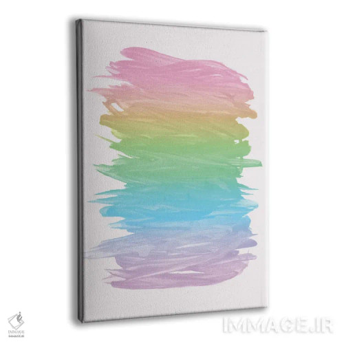 تابلو مینیمالیسم انتزاعی چهارم اثر هنر آنیتا و بلا - نمای پرسپکتیو محصول