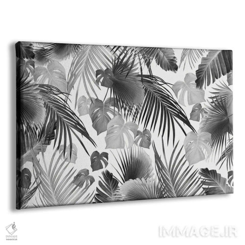 تابلو رویای برگهای جنگل گرمسیری یازدهم اثر هنر آنیتا و بلا - نمای پرسپکتیو محصول