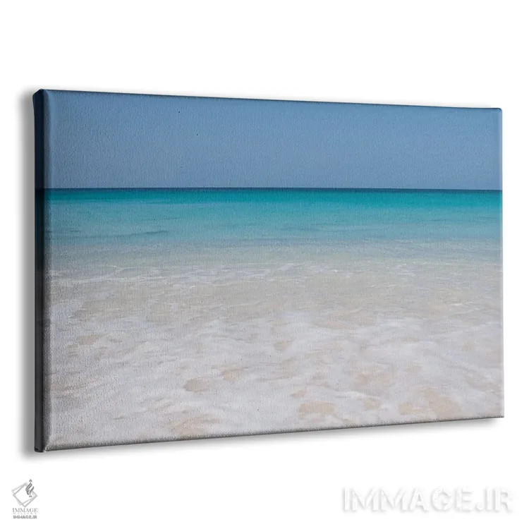 تابلو رویای ساحل اقیانوس کارائیب چهارم اثر هنر آنیتا و بلا - نمای پرسپکتیو محصول