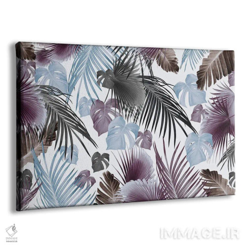 تابلو رویای برگهای جنگل گرمسیری پانزدهم اثر هنر آنیتا و بلا - نمای پرسپکتیو محصول
