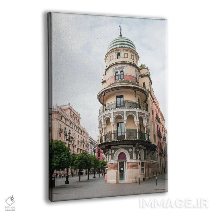 تابلو ساختمان لا آدریاتیکا در سویا یکم اثر هنر آنیتا و بلا - نمای پرسپکتیو محصول