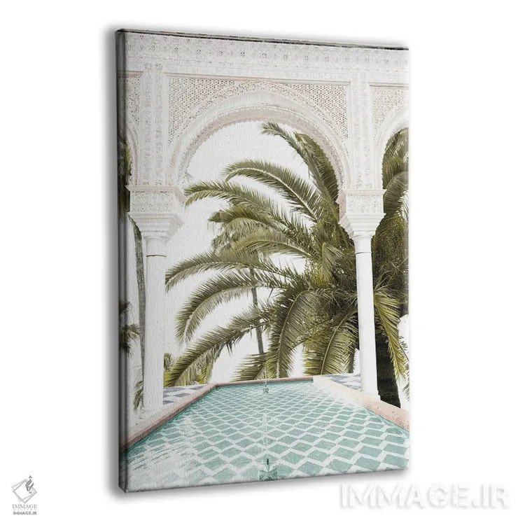 تابلو رویای قوس ریاض سویا یکم اثر هنر آنیتا و بلا - نمای پرسپکتیو محصول