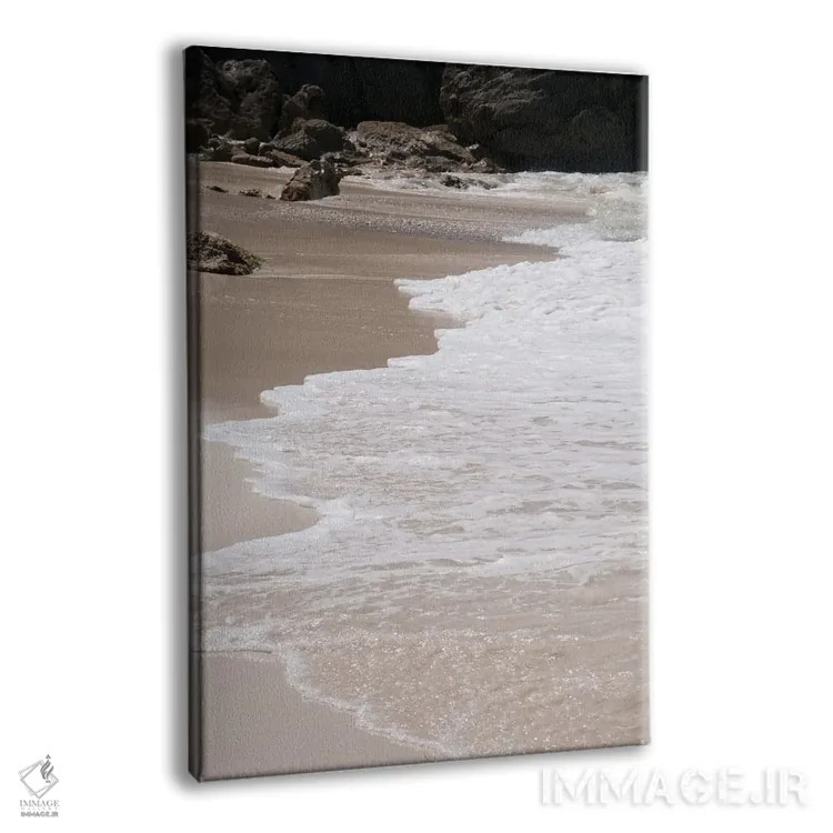 تابلو رویای ساحل کارائیب یکم اثر هنر آنیتا و بلا - نمای پرسپکتیو محصول