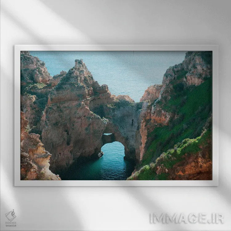 تابلو رویای قوس آلگارو یکم اثر هنر آنیتا و بلا - نمای قابدار سفید