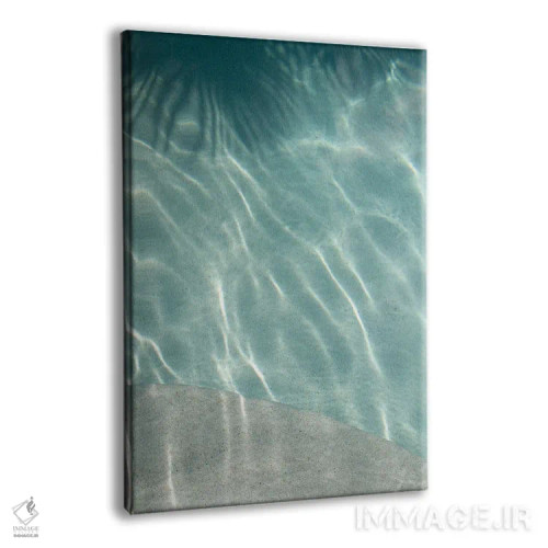 تابلو رویای استخر کاریبی یکم اثر هنر آنیتا و بلا - نمای پرسپکتیو محصول