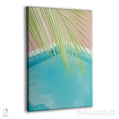 تابلو لذت استخر کاریبی یکم اثر هنر آنیتا و بلا - نمای پرسپکتیو محصول
