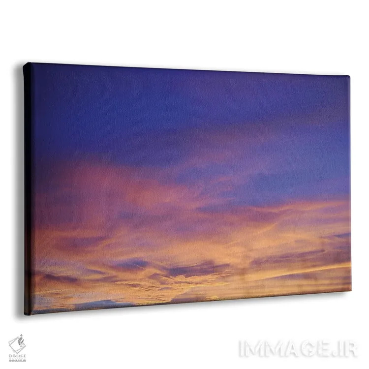 تابلو با من بیا؛ غروب پاییزی یکم اثر هنر آنیتا و بلا - نمای پرسپکتیو محصول