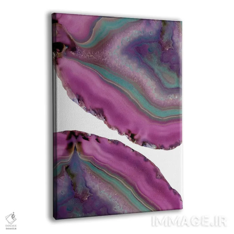 تابلو آگات شیک بوهو یکم اثر هنر آنیتا و بلا - نمای پرسپکتیو محصول