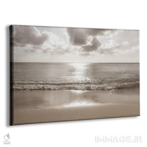 تابلو واحه ذن ساحل کاریبی دوم اثر هنر آنیتا و بلا - نمای پرسپکتیو محصول