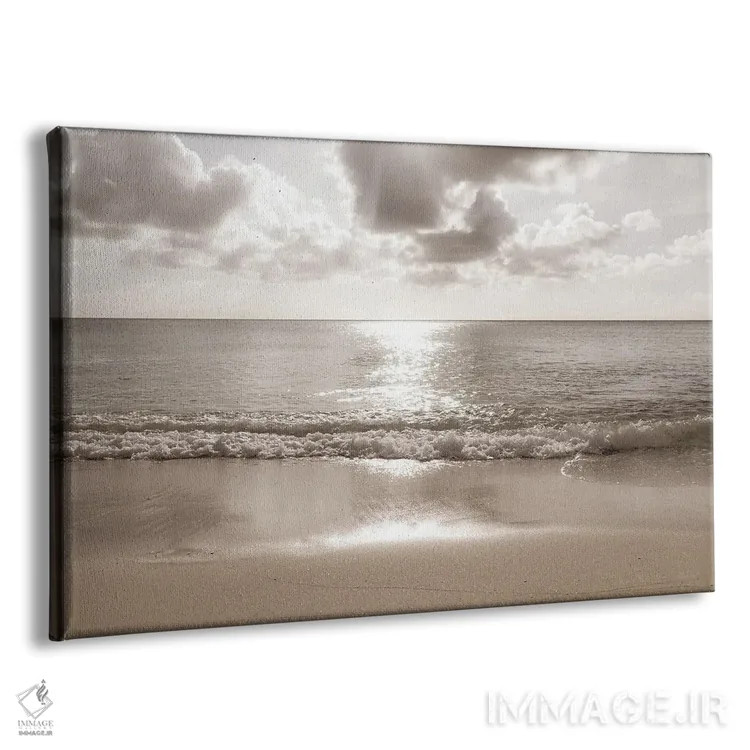 تابلو واحه ذن ساحل کاریبی دوم اثر هنر آنیتا و بلا - نمای پرسپکتیو محصول