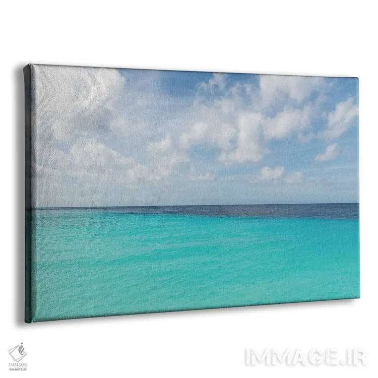 تابلو شعف اقیانوس ابری رؤیایی دوم اثر هنر آنیتا و بلا - نمای پرسپکتیو محصول