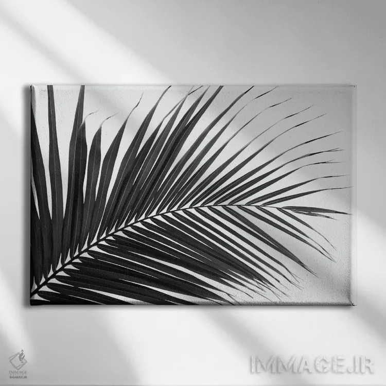 تابلو نخل کاریبی سرسبز دوم اثر هنر آنیتا و بلا - نمای روبهرو روی دیوار