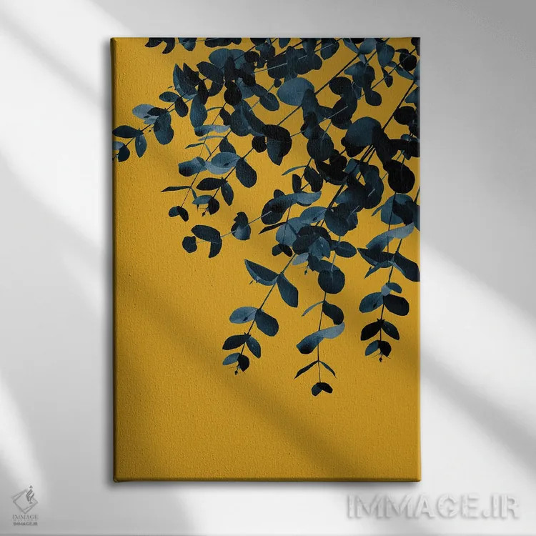 تابلو لذت پاییزی اکالیپتوس یکم اثر هنر آنیتا و بلا - نمای روبهرو روی دیوار