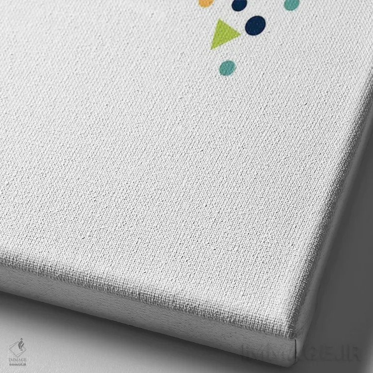 تابلو مغز کاغذ رنگیپاش اثر آلیسا بانتا - نمای نزدیک بافت بوم