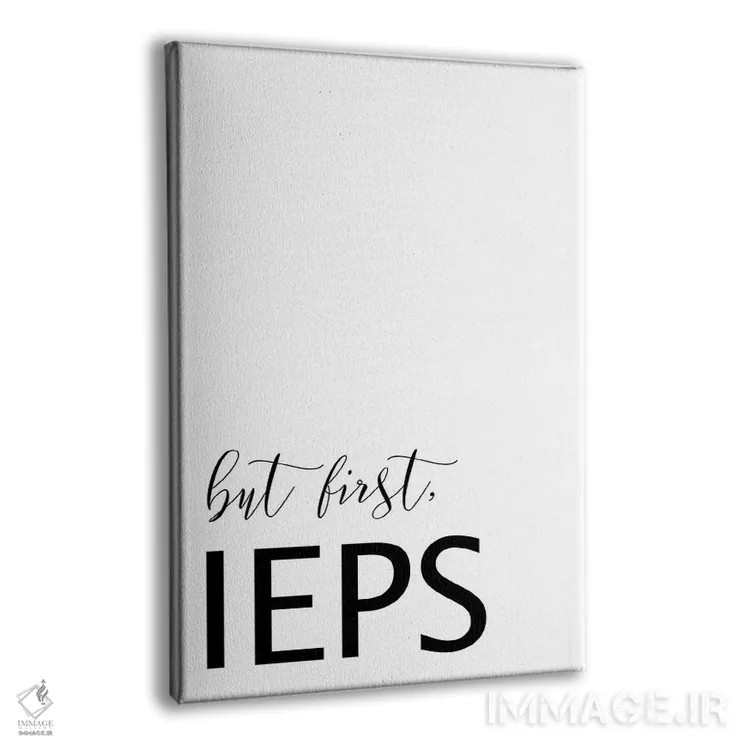 تابلو اما اول برنامه آموزشی فردی اثر آلیسا بانتا - نمای پرسپکتیو محصول