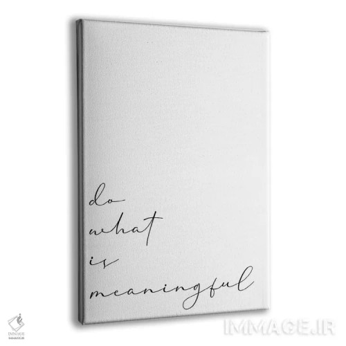 تابلو کاری را انجام بده که معنا دارد اثر آلیسا بانتا - نمای پرسپکتیو محصول