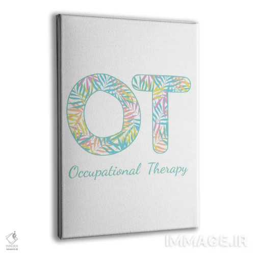 تابلو کاردرمانی گرمسیری اثر آلیسا بانتا - نمای پرسپکتیو محصول