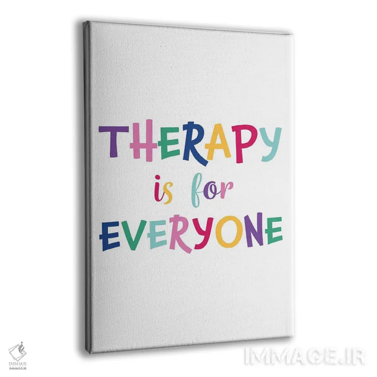 تابلو درمان برای همه است اثر آلیسا بانتا - نمای پرسپکتیو محصول