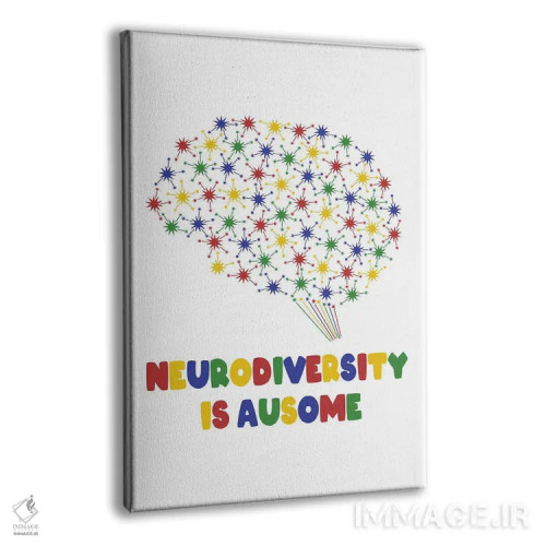 تابلو تنوع عصبی فوقالعاده است اثر آلیسا بانتا - نمای پرسپکتیو محصول