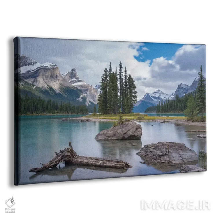 تابلو جزیره اسپرِیت (جزیره روح) اثر آدام برتون - نمای پرسپکتیو محصول