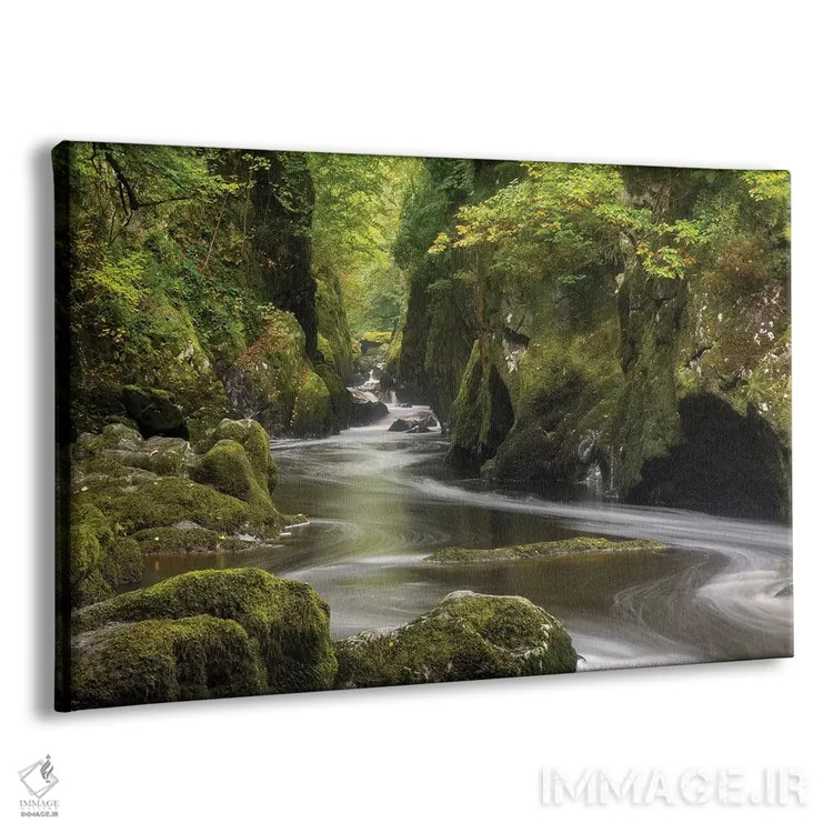 تابلو دره پریان اثر آدام برتون - نمای پرسپکتیو محصول