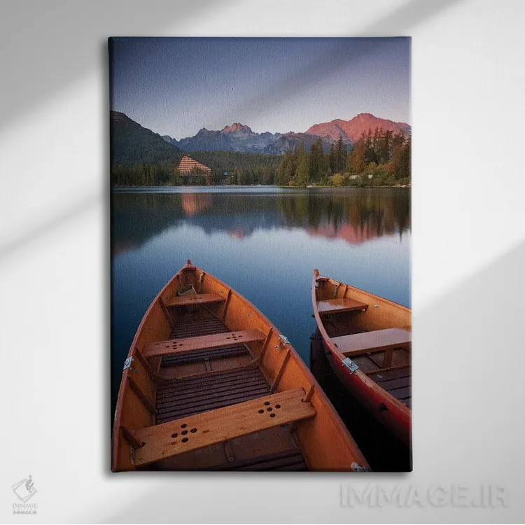 تابلو درخشش محو شونده اثر آدام برتون - نمای روبهرو روی دیوار