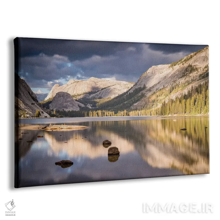 تابلو تِنایا افسونگر (نام دریاچه یا منطقه) اثر آدام برتون - نمای پرسپکتیو محصول