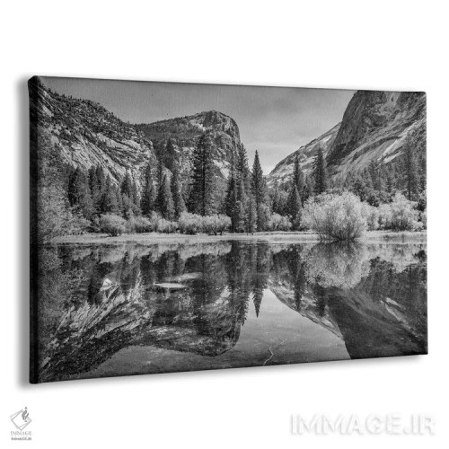 تابلو دریاچهٔ آینهای، یوسمیتی اثر آدام برتون - نمای پرسپکتیو محصول