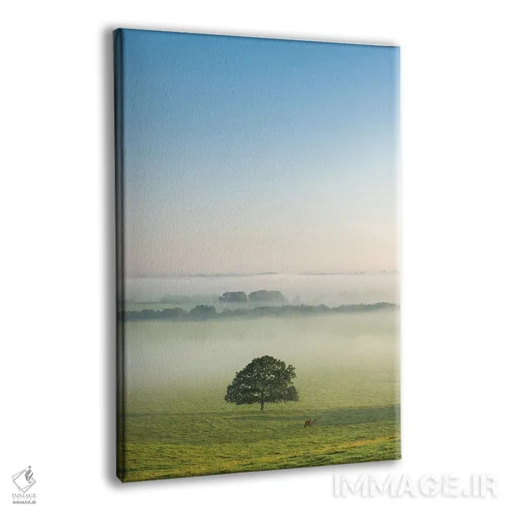 تابلو تنها ایستاده اثر آدام برتون - نمای پرسپکتیو محصول