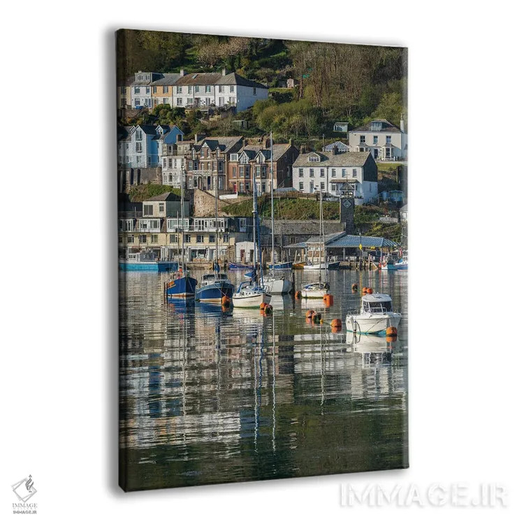 تابلو بندر کورنوالی (منطقه کرنوال، انگلستان) اثر آدام برتون - نمای پرسپکتیو محصول