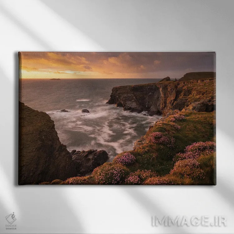 تابلو عصر آتلانتیک اثر آدام برتون - نمای روبهرو روی دیوار